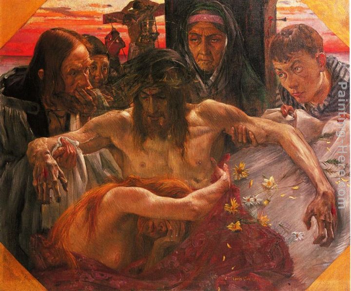 The Deposition painting - Lovis Corinth The Deposition art painting